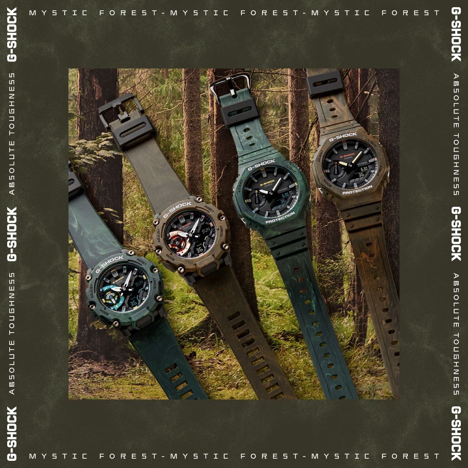 SERIE BOSQUE MÍSTICO DE G-SHOCK