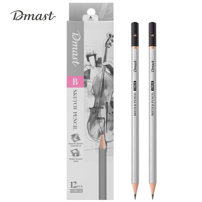LAPICES DMAST DIBUJO B X12 UNDS