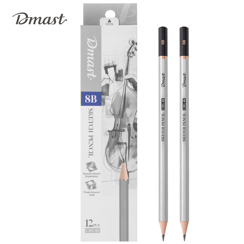 LAPICES DMAST DIBUJO 8B X12 UNDS