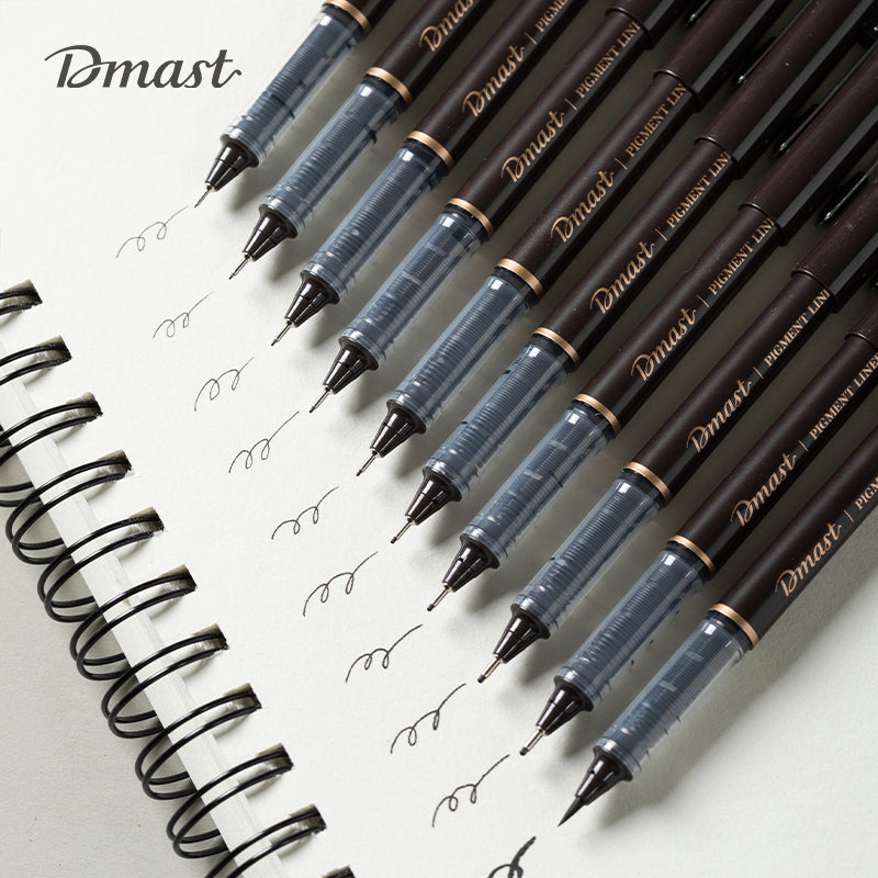 ROTULADORES DMAST X10 UNDS NEGRO