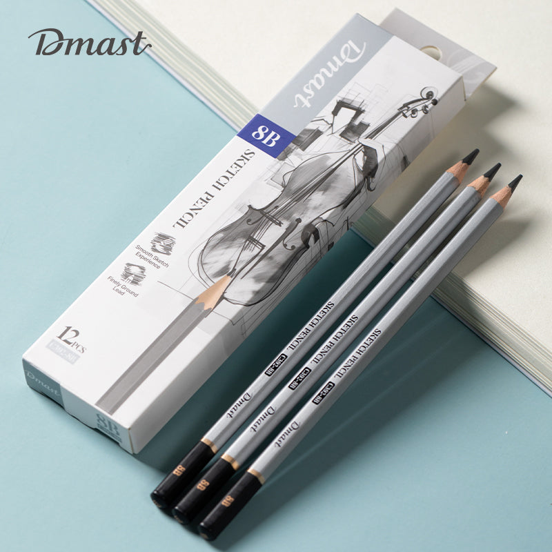 LAPICES DMAST DIBUJO 8B X12 UNDS