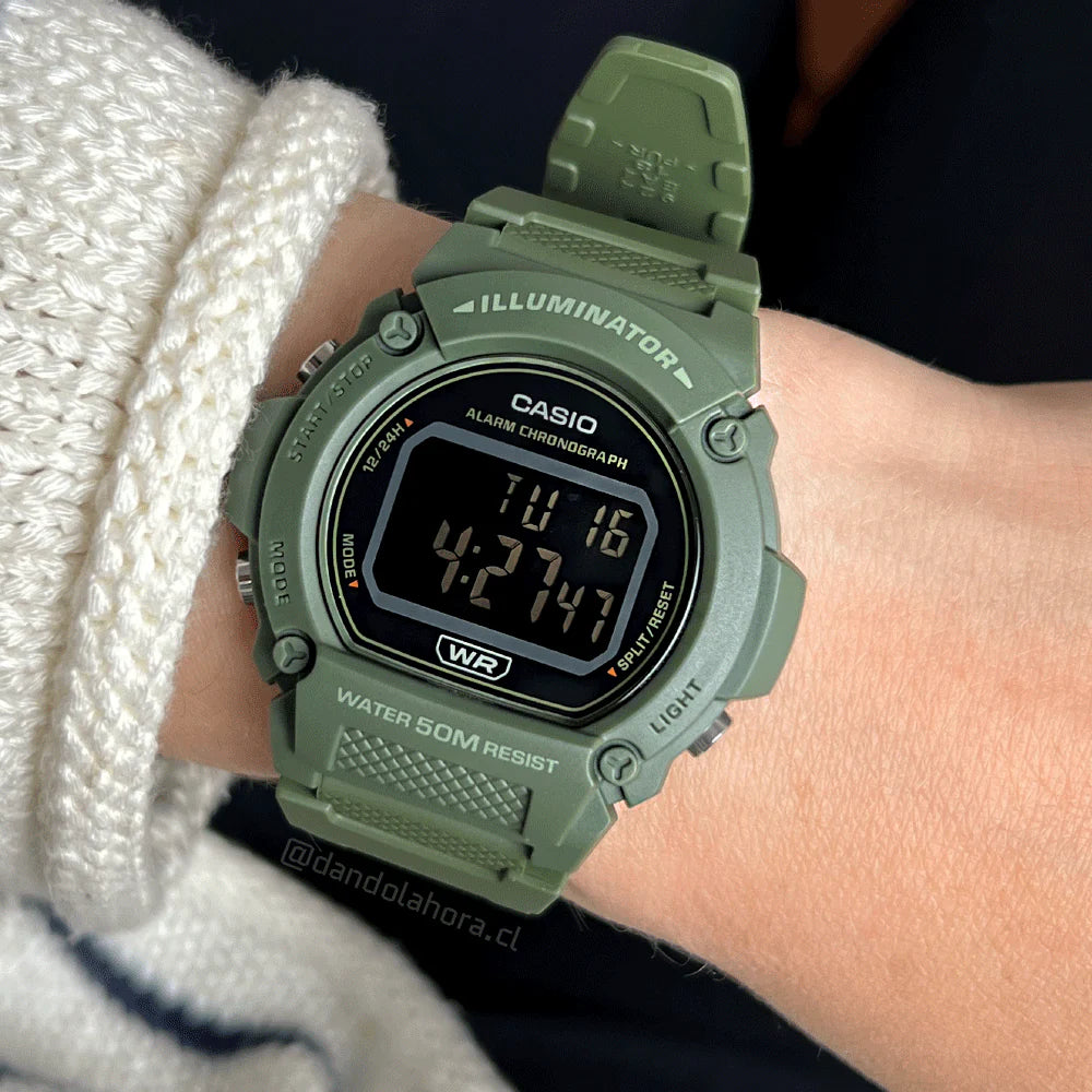 RELOJ CASIO W-219HC-3BVDF