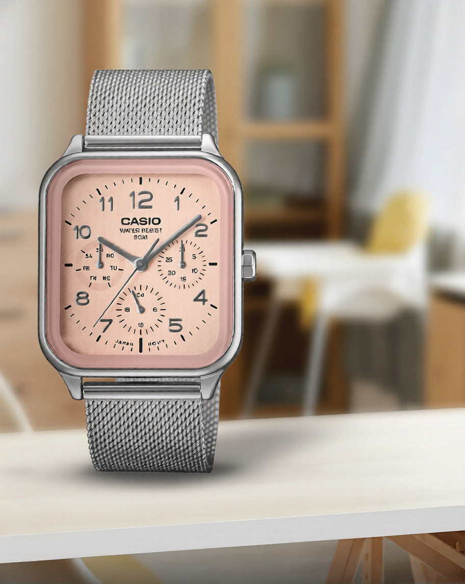 MTP-M306M-4AVDF RELOJ PARA HOMBRE CASIO - ROSADO