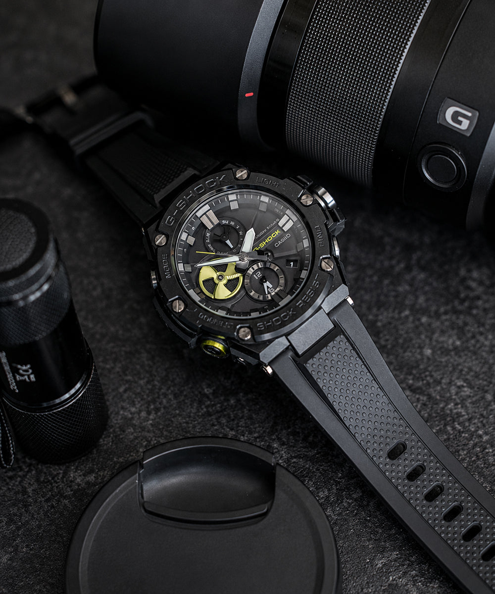 RELOJ ANÁLOGO PARA HOMBRE CASIO G-SHOCK GST-B100B-1A3DR - NEGRO