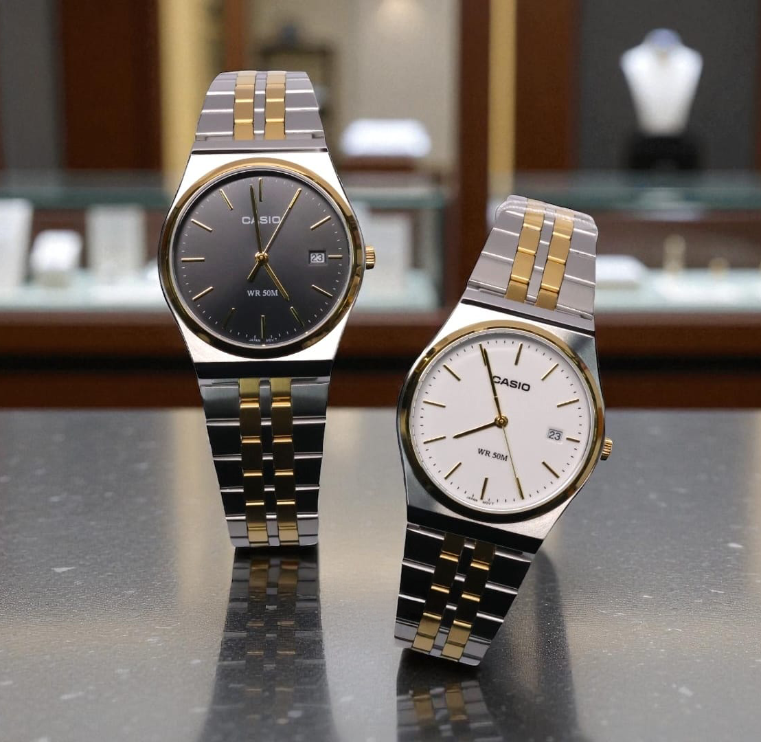 RELOJ PARA HOMBRE CASIO MTP-B145SG-7AVDF - BLANCO