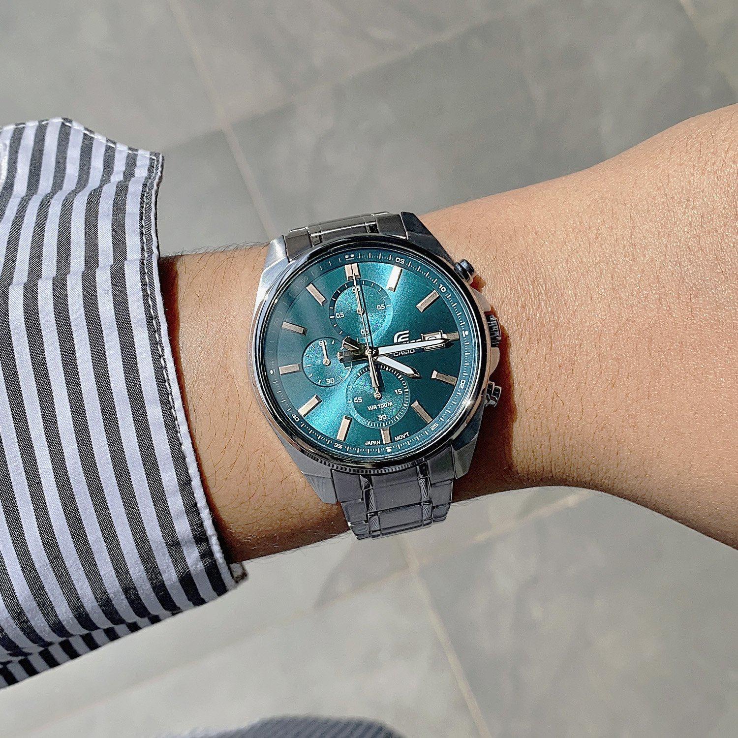 RELOJ PARA HOMBRE CASIO EDIFICE EFV-610DE-2AUDF - AZUL