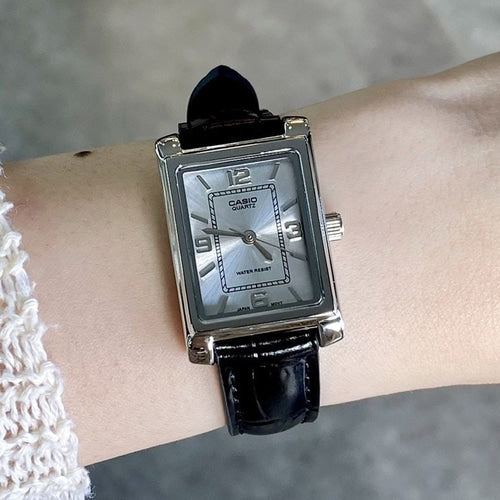 LTP-1234LL-7ADF RELOJ PARA MUJER CASIO - PLATEADO