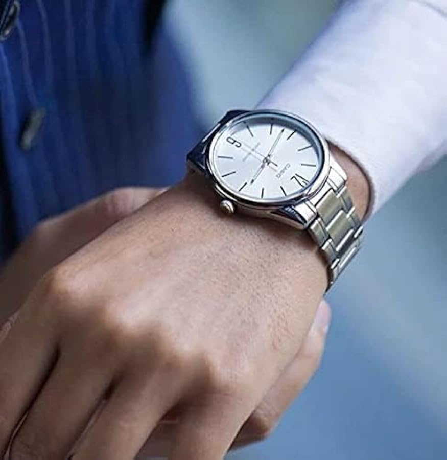 RELOJ PARA HOMBRE CASIO MTP-V005D-7BUDF -BLANCO