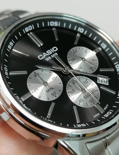RELOJ PARA HOMBRE CASIO MTP-E515D-1AVDF -NEGRO