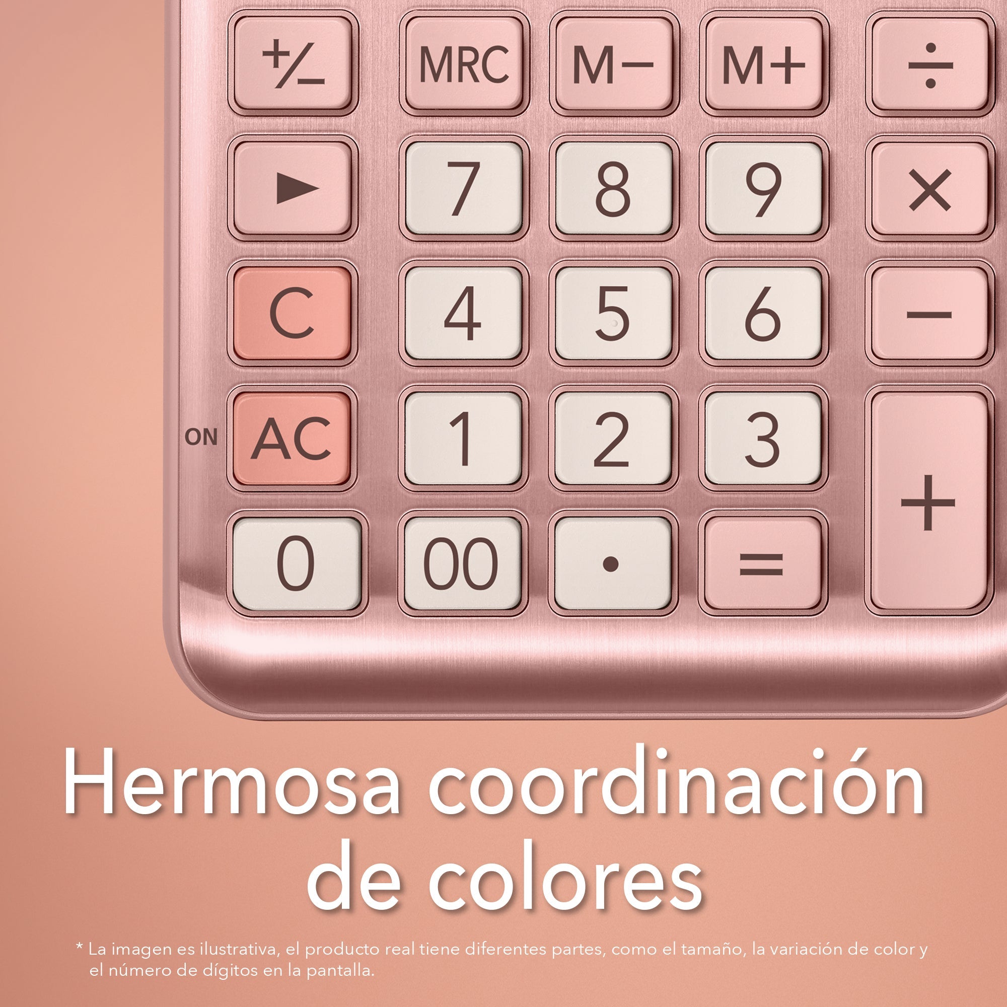 CALCULADORA CASIO DF-120FM-PK-W-DP