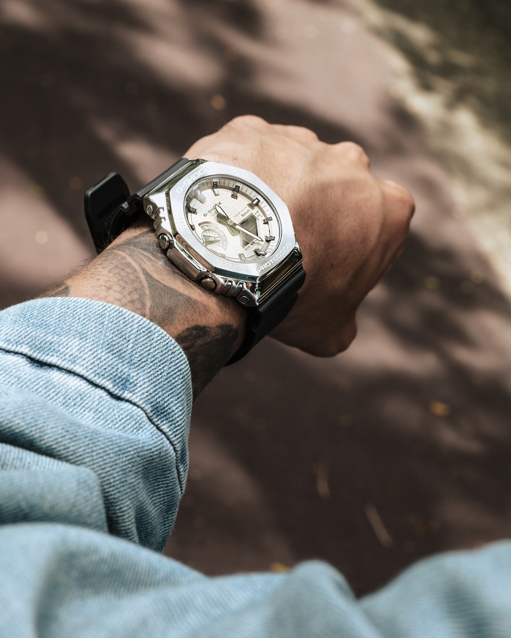 RELOJ CASIO G-SHOCK GBM-2100A-8BDR - GRIS