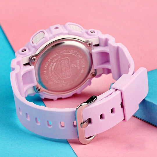 CASIO G-SHOCK GMA-S120DP-6ADR – RELOJ ANÁLOGO DIGITAL PARA MUJER – ROSADO