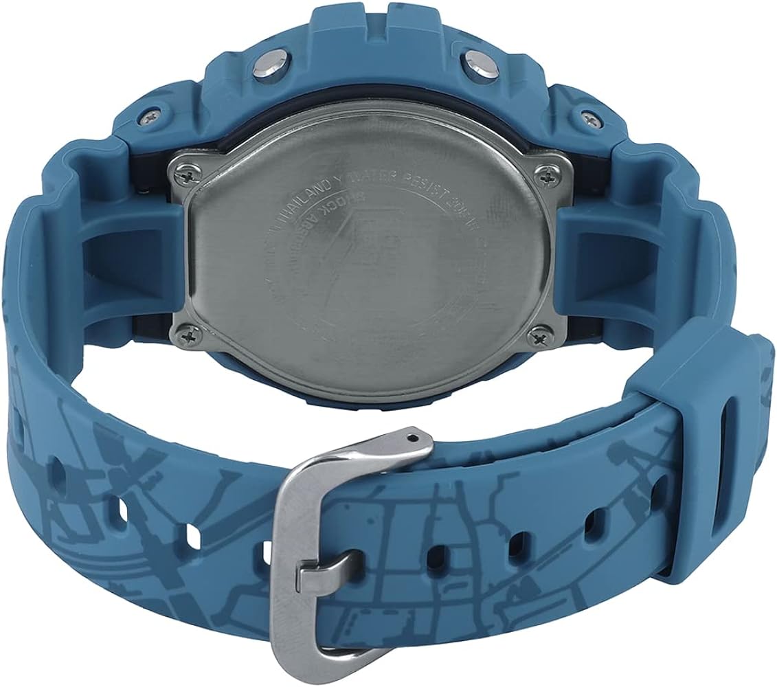 RELOJ DIGITAL PARA HOMBRE CASIO G-SHOCK DW-6900SBY-2DR - AZUL