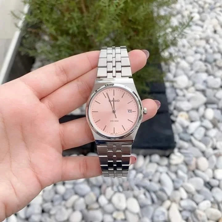 RELOJ PARA HOMBRE CASIO MTP-B145D-4AVDF -PLATEADO