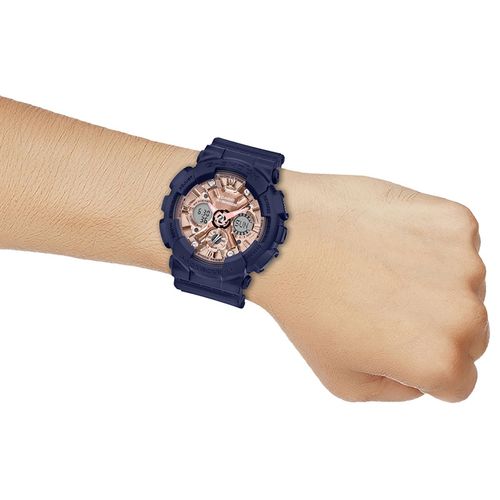 RELOJ ANÁLOGO DIGITAL PARA MUJER CASIO G-SHOCK GMA-S120MF-2A2DR - AZUL