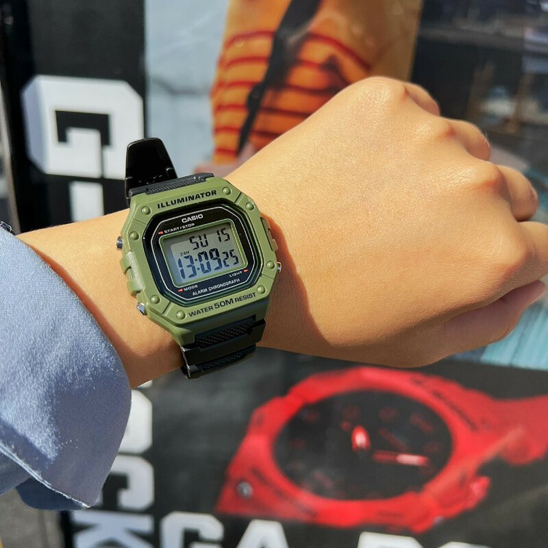 RELOJ PARA HOMBRE CASIO W-218H-3AVDF