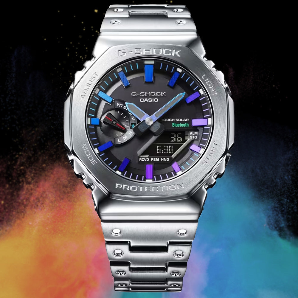 RELOJ ANÁLOGO DIGITAL PARA HOMBRE CASIO G-SHOCK GM-B2100PC-1ADR - NEGRO