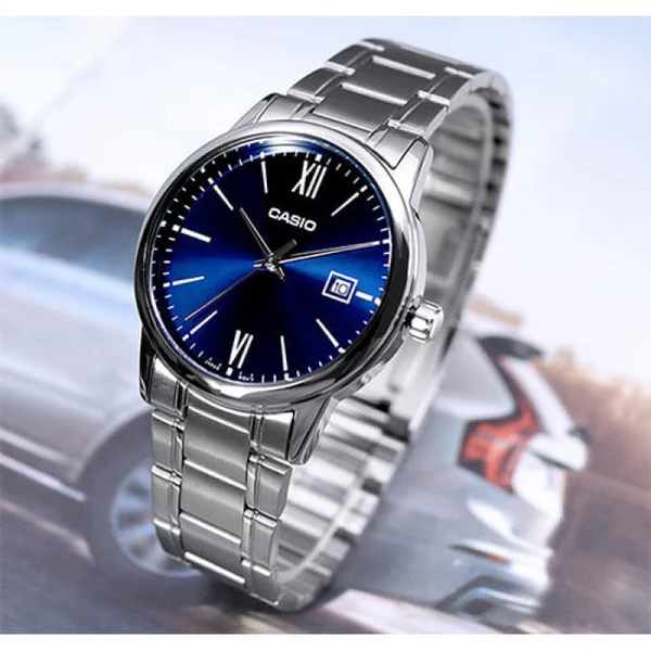 RELOJ PARA HOMBRE CASIO MTP-V002D-2B3UDF -AZUL