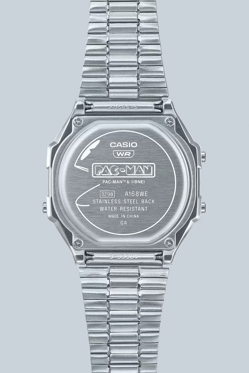 RELOJ CASIO VINTAGE A168WEPC-7ADR - PLATEADO