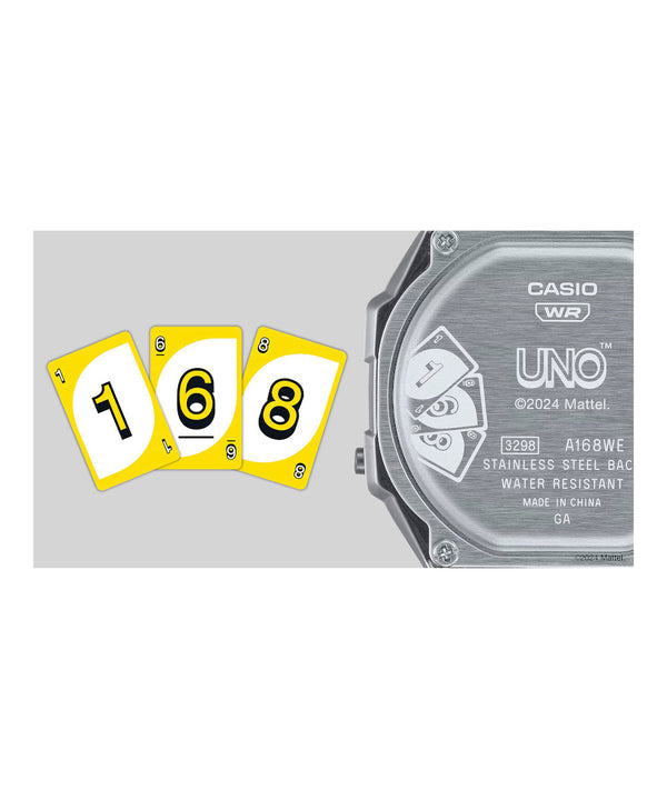 RELOJ UNISEX CASIO A168WEUC-1ADR