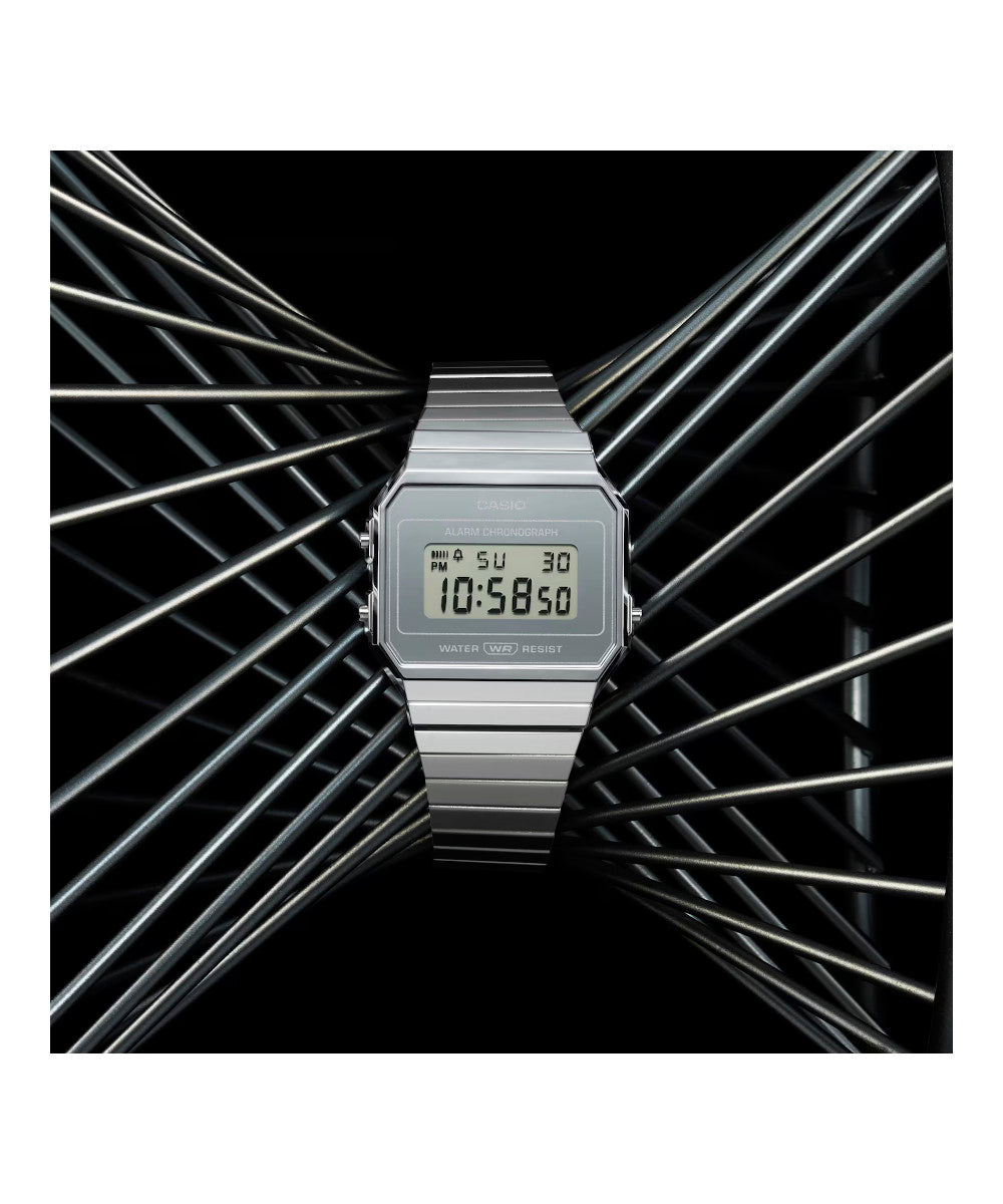 RELOJ CASIO VINTAGE A700WEV-7ADF -GRIS