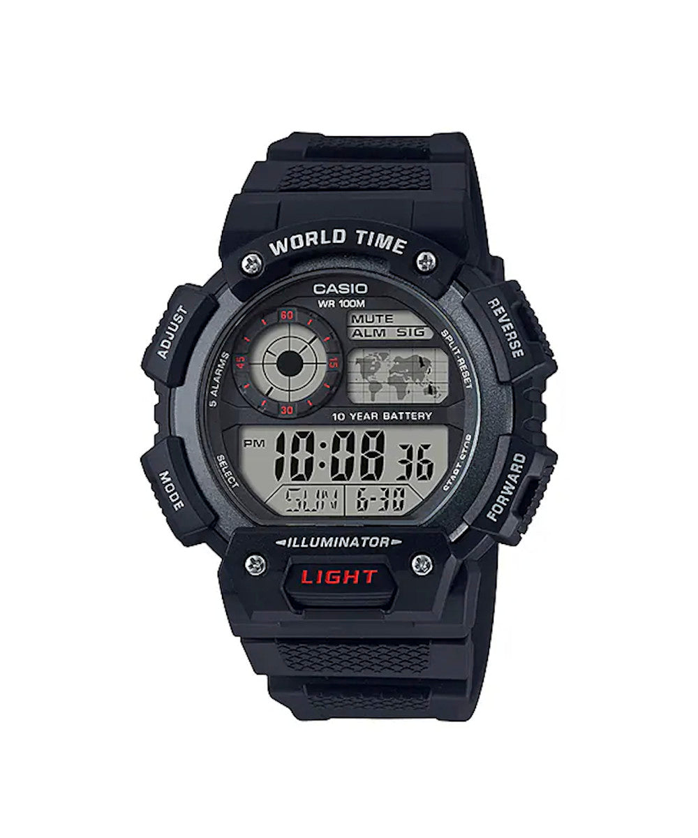 RELOJ PARA HOMBRE CASIO AE-1400WH-1AVDF -NEGRO
