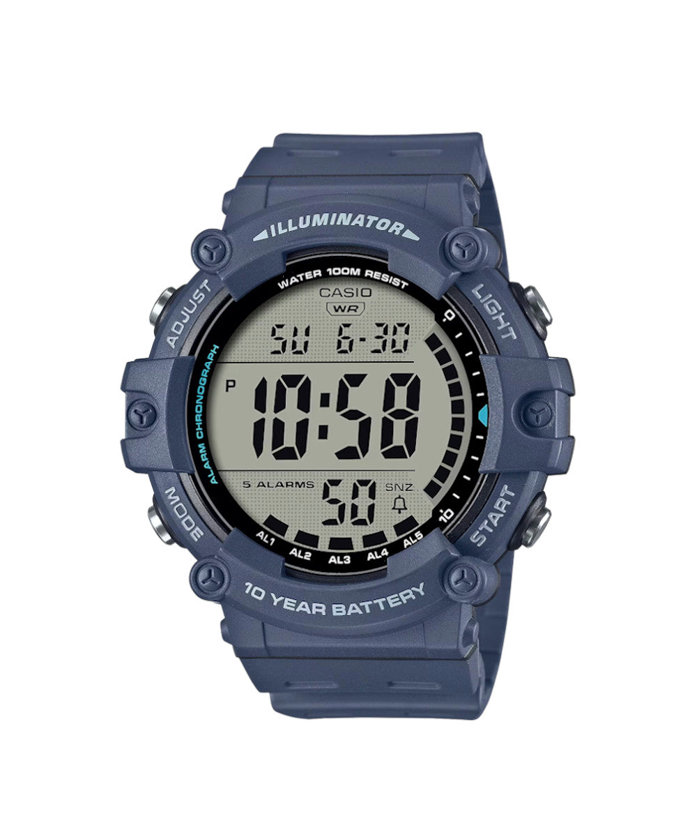 RELOJ PARA HOMBRE CASIO AE-1500WH-2AVDF -AZUL