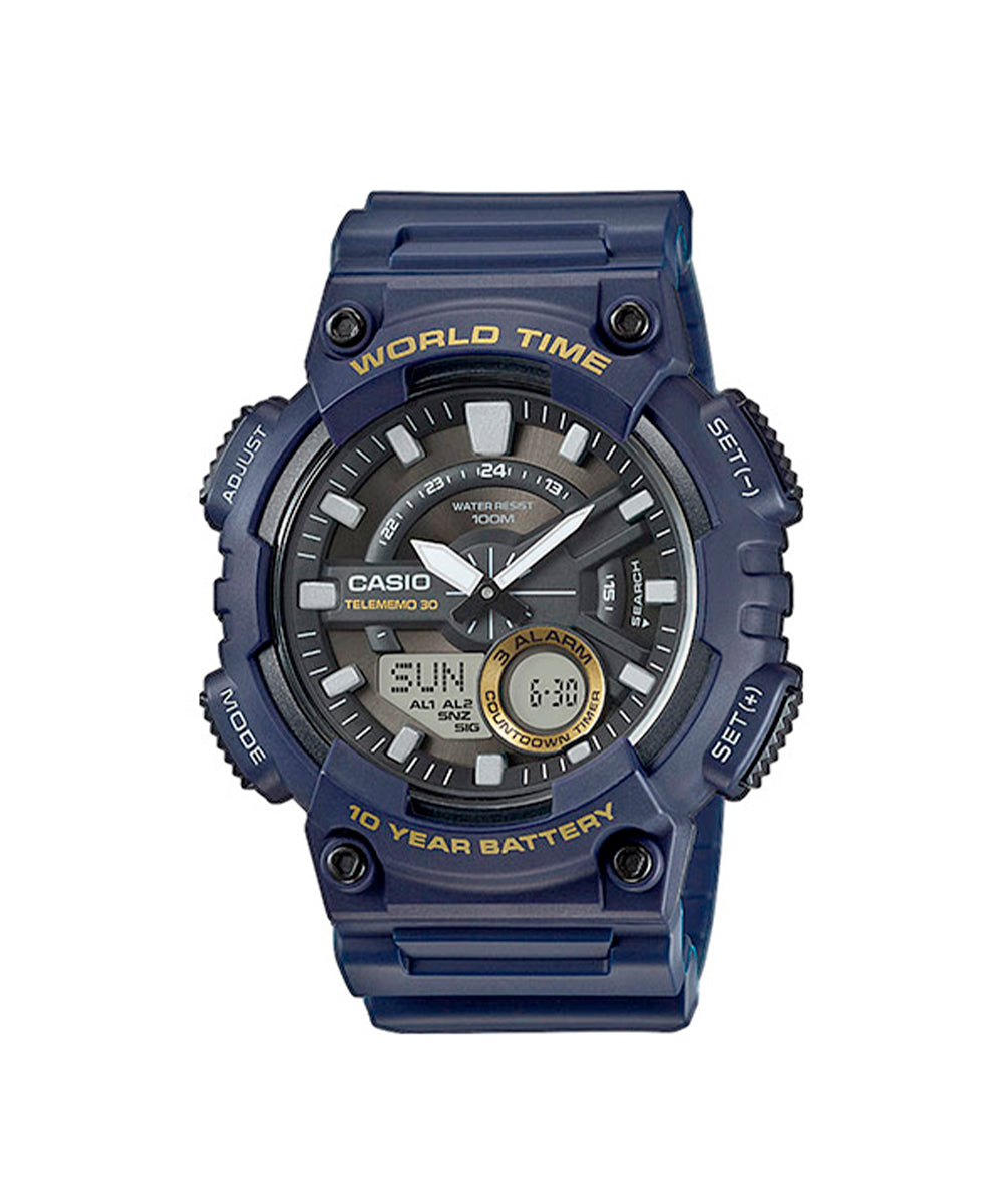 RELOJ PARA HOMBRE CASIO AEQ-110W-2AVDF -AZUL