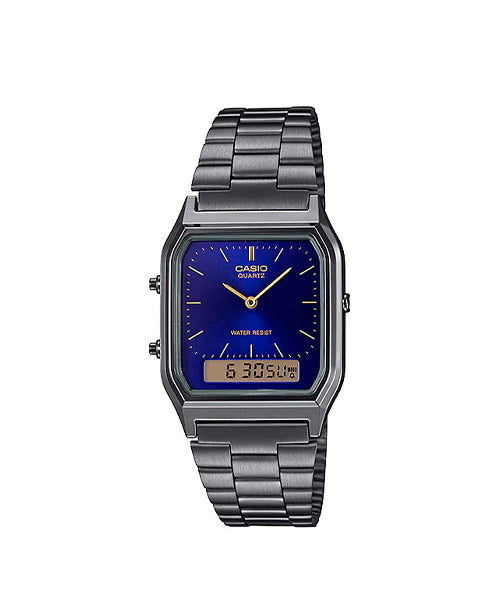 AQ-230GG-2ADF RELOJ CASIO VINTAGE - AZUL