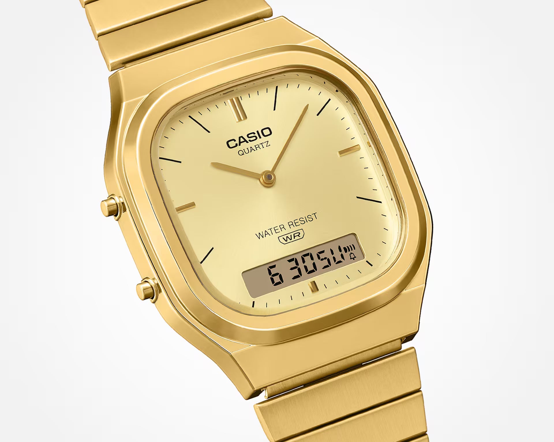 AQ-240EG-9ADF RELOJ CASIO VINTAGE - DORADO