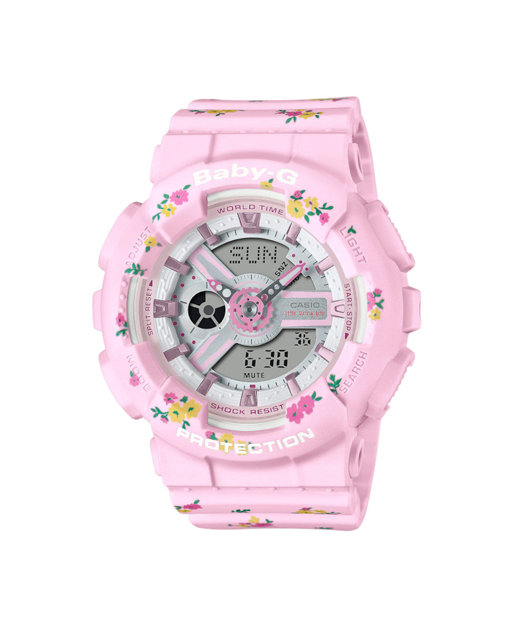 RELOJ PARA MUJER CASIO BABY-G BA-110LSB-4ADR -ROSADO