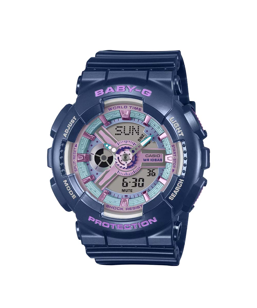 BA-110MC-2ADR RELOJ PARA MUJER CASIO BABY-G - AZUL