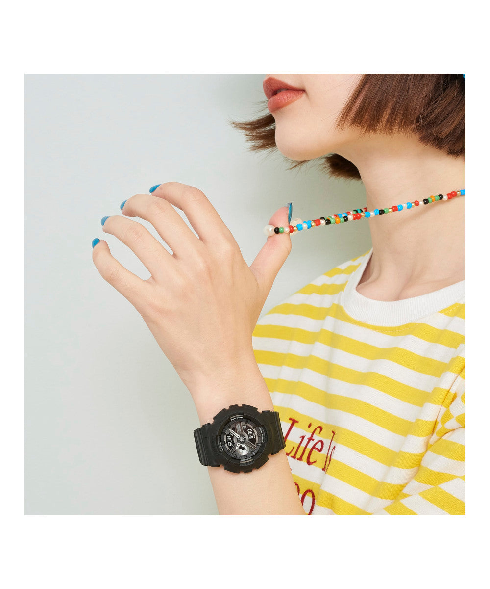 RELOJ PARA MUJER CASIO BABY-G BA-110XBC-1ADR -NEGRO