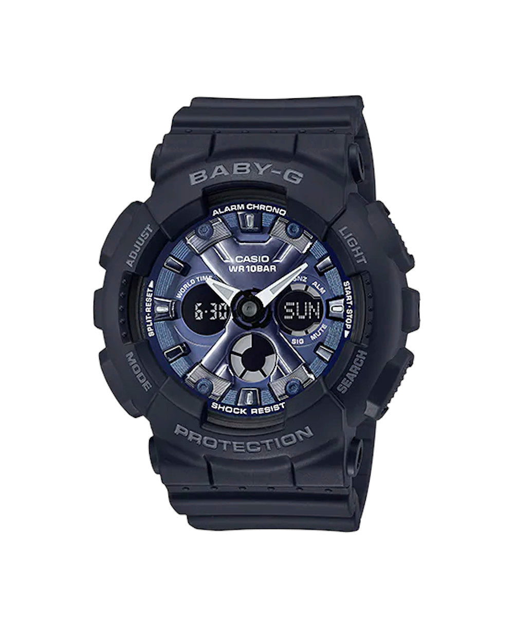 RELOJ PARA MUJER CASIO BABY-G BA-130-1A2DR -NEGRO