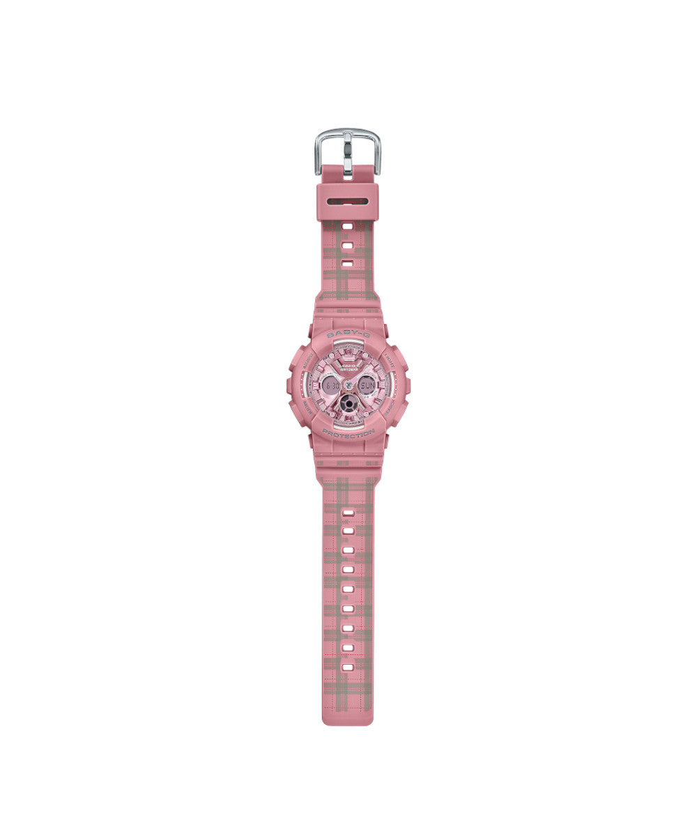 RELOJ PARA MUJER CASIO BABY-G BA-130SP-4ADR -ROSADO