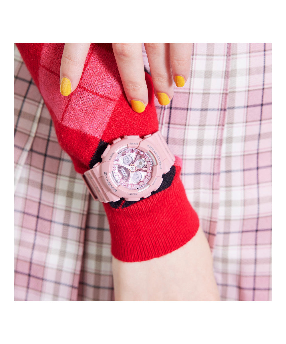 RELOJ PARA MUJER CASIO BABY-G BA-130SP-4ADR -ROSADO