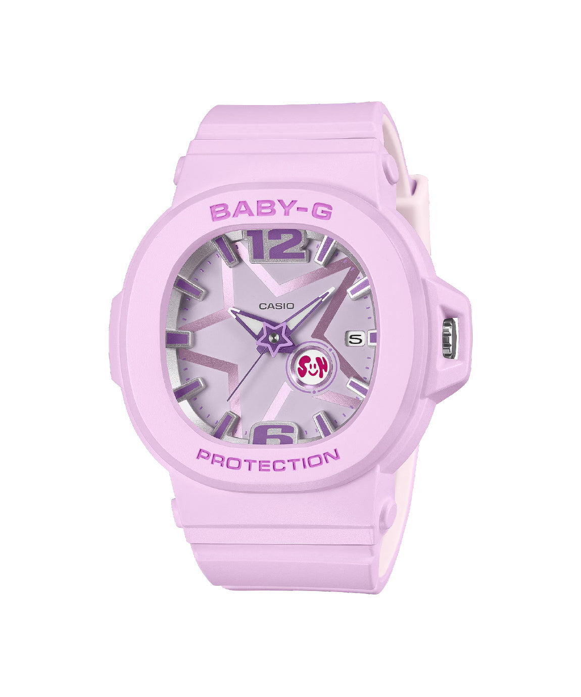 RELOJ PARA MUJER CASIO BABY-G BGA-10D-6ADR - MORADO