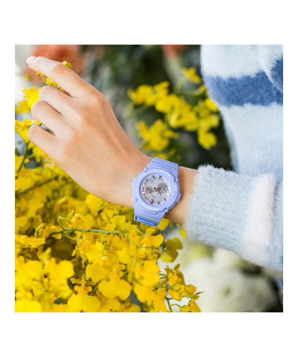 RELOJ PARA MUJER CASIO BABY-G BGA-270BP-7ADR -BLANCO