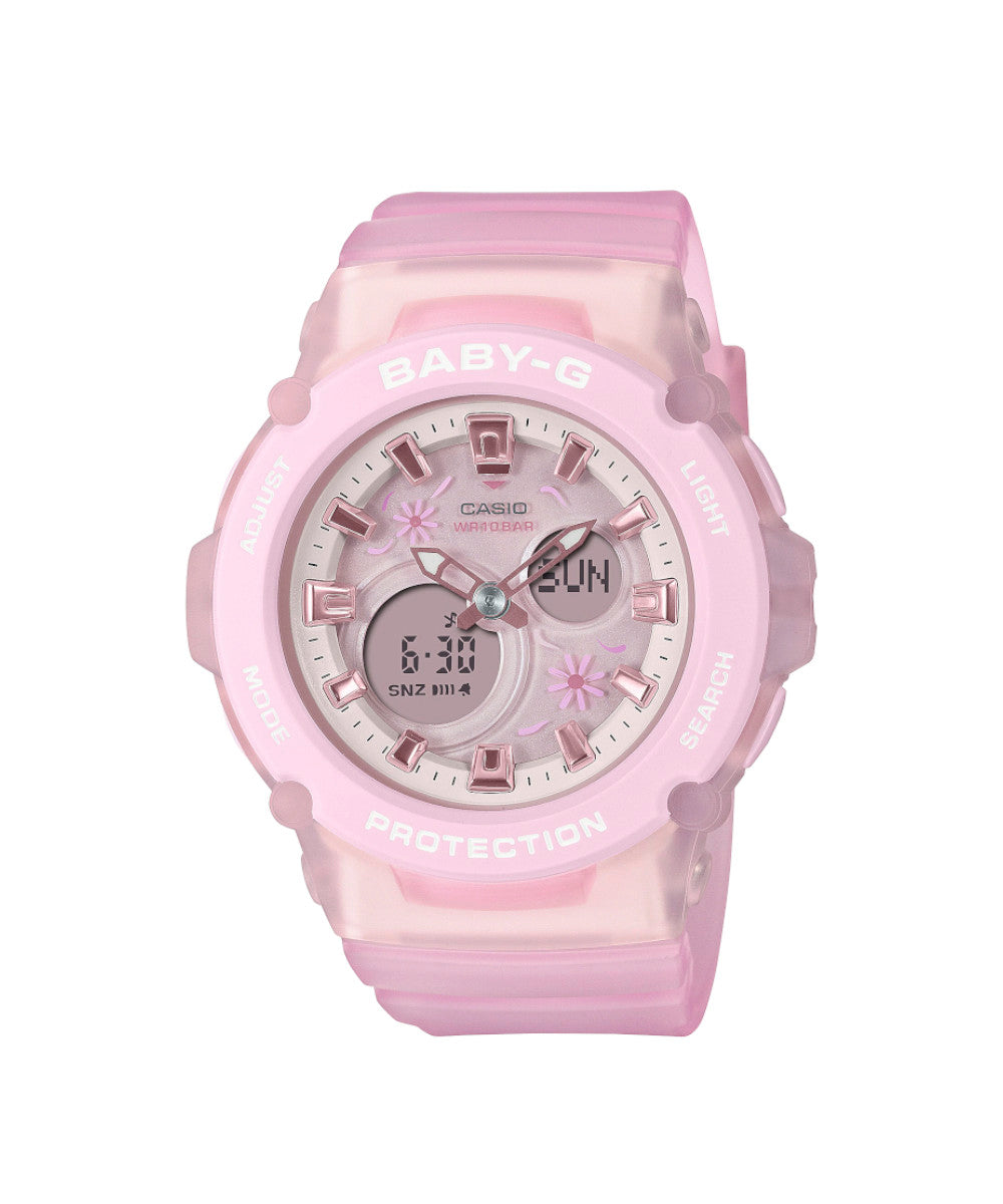 RELOJ PARA MUJER CASIO BABY-G BGA-270FL-4ADR -ROSADO