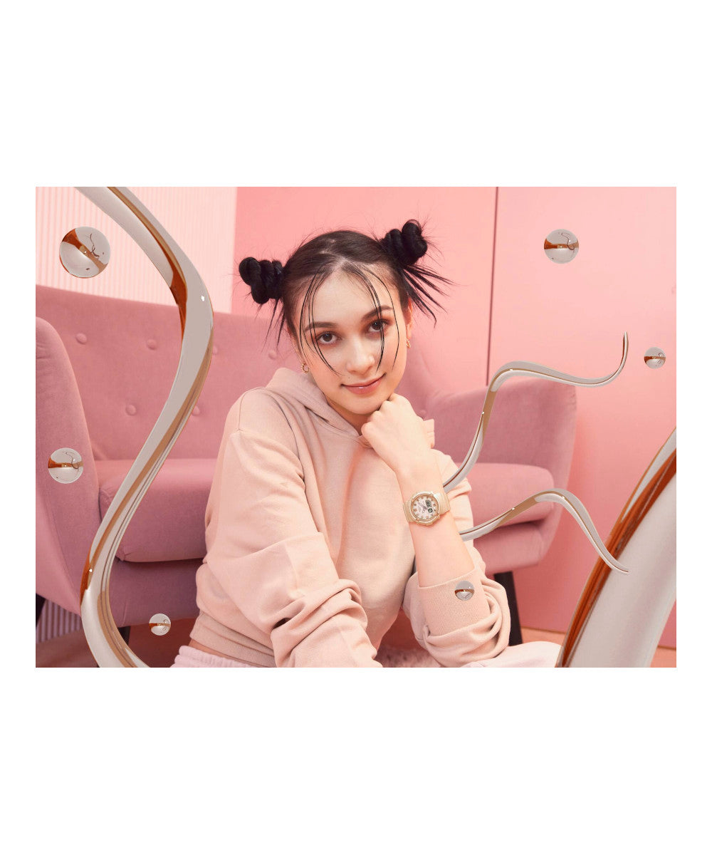 RELOJ PARA MUJER CASIO BABY-G BGA-280BA-4ADR -ROSADO