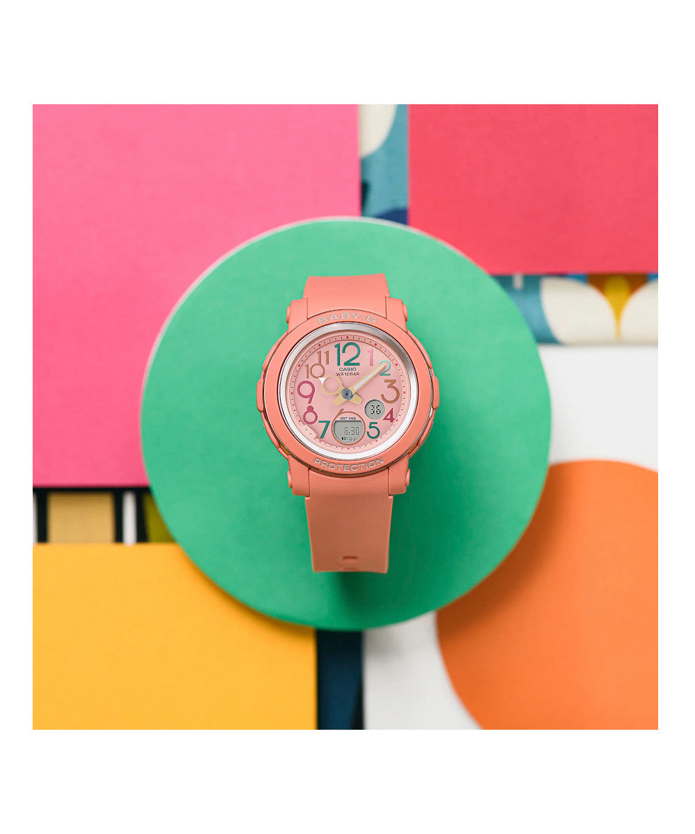 RELOJ PARA MUJER CASIO BABY-G BGA-290PA-4ADR -ROSADO