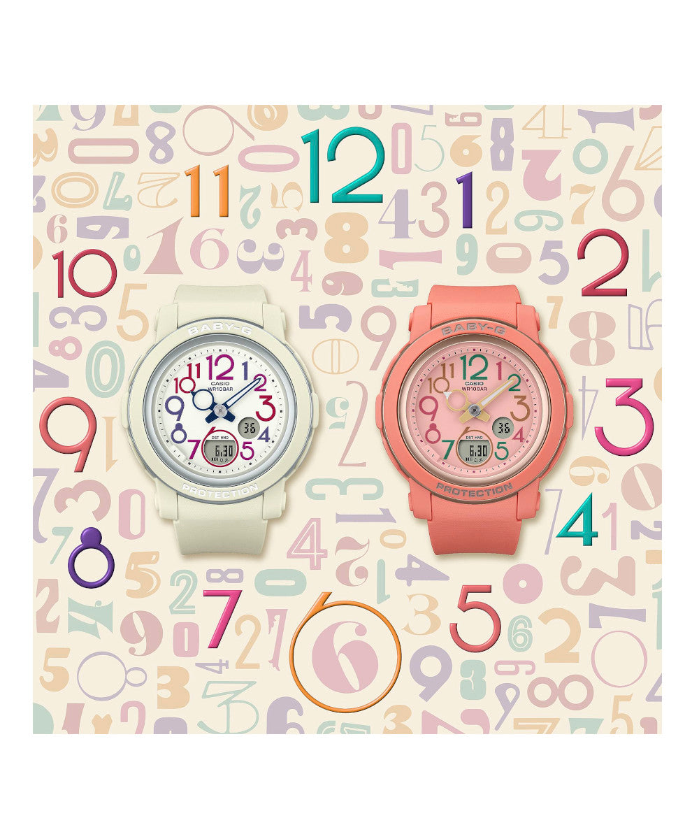 RELOJ PARA MUJER CASIO BABY-G BGA-290PA-4ADR -ROSADO