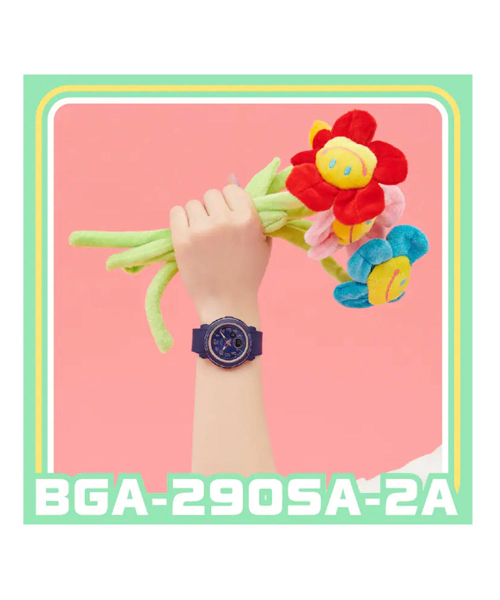 RELOJ PARA MUJER CASIO BABY-G BGA-290SA-2ADR -AZUL