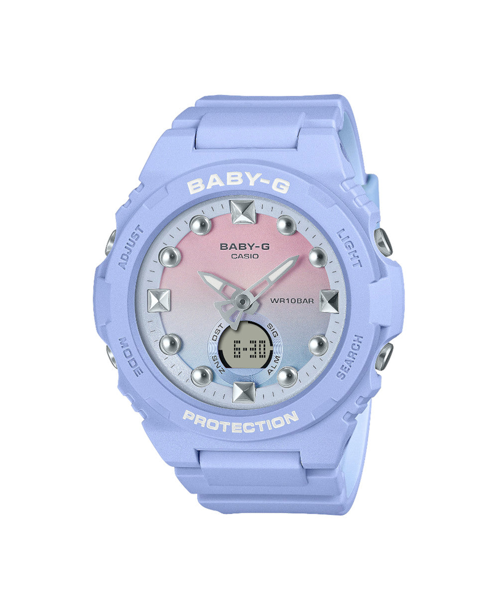 RELOJ PARA MUJER CASIO BABY-G BGA-320-2A1DR -AZUL