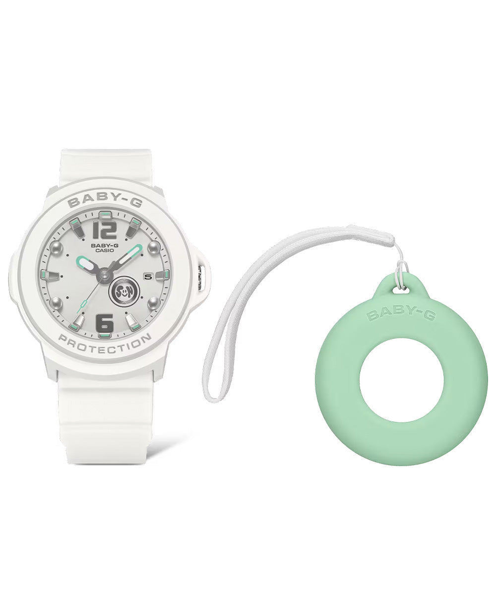 RELOJ PARA MUJER CASIO BABY-G BGA-15K-7ADR - BLANCO