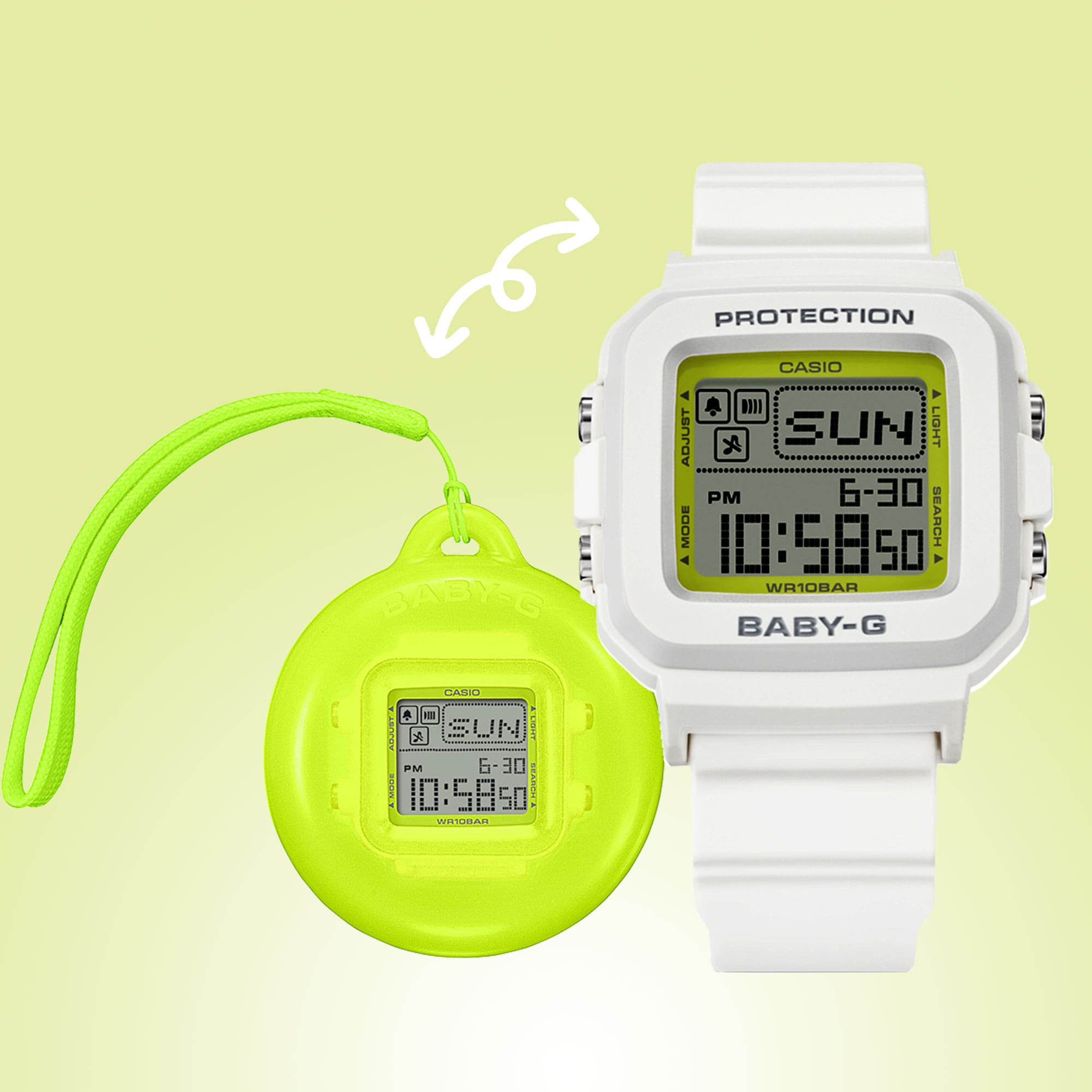 RELOJ PARA MUJER CASIO BABY-G BGD-10K-7DR