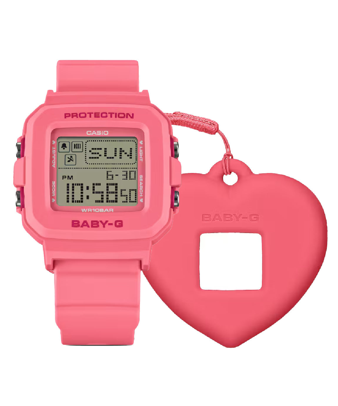 RELOJ PARA MUJER BABY-G BGD-10KH-4DR - ROSADO