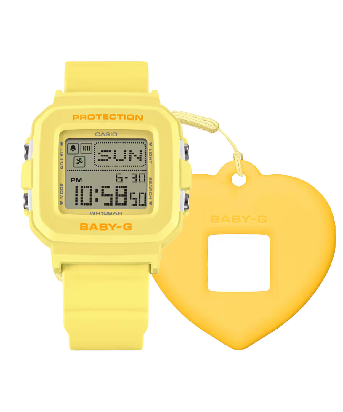 RELOJ PARA MUJER BABY-G BGD-10KH-9DR - AMARILLO