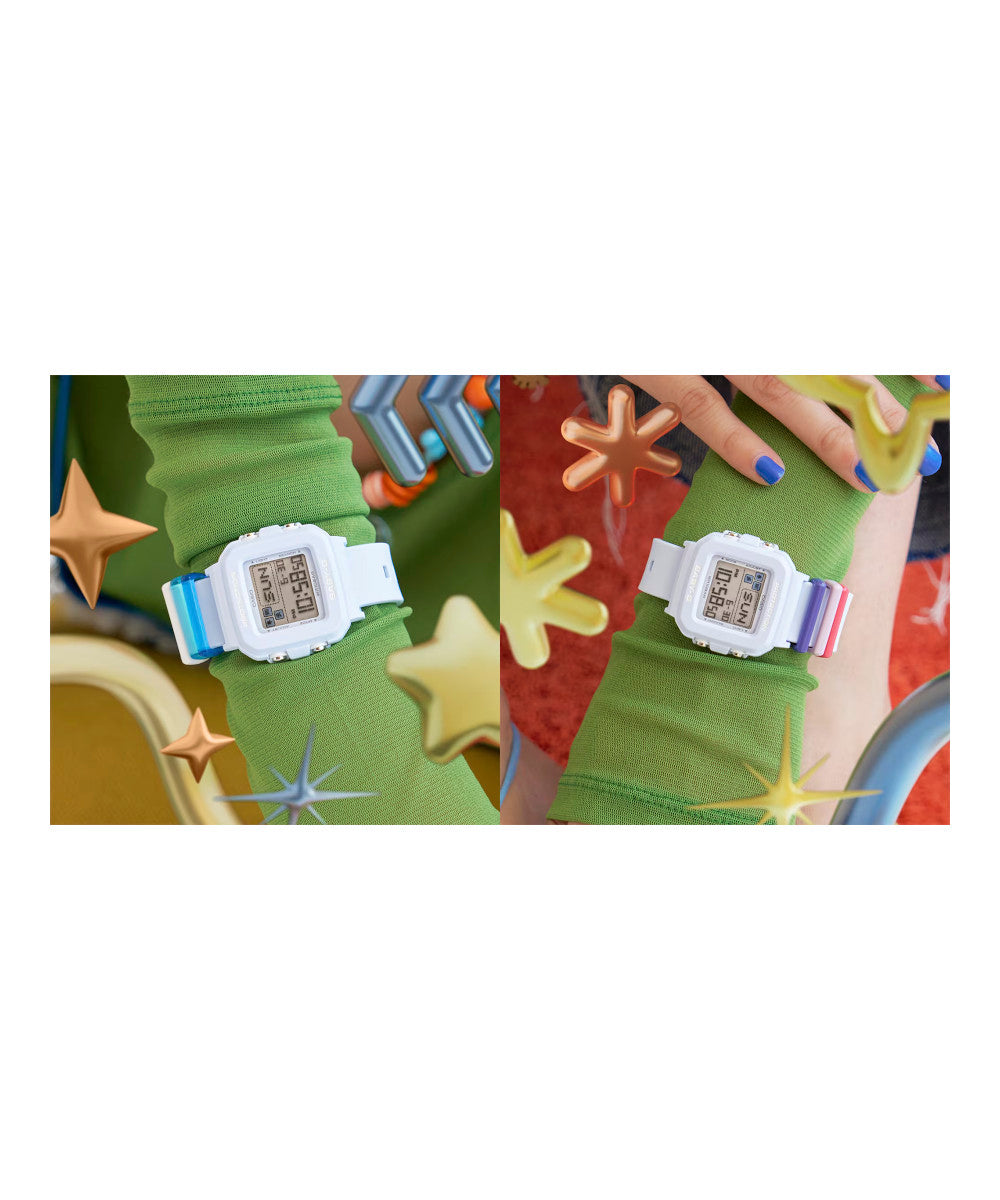 RELOJ PARA MUJER CASIO BABY-G BGD-10L-2DR -AZUL