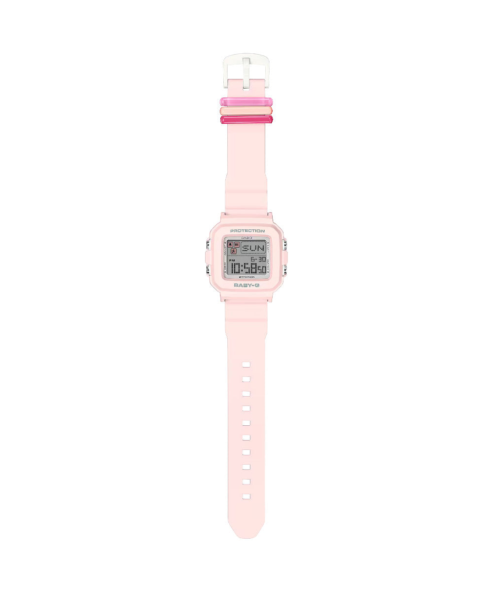 RELOJ PARA MUJER CASIO BABY-G BGD-10L-4DR -ROSADO